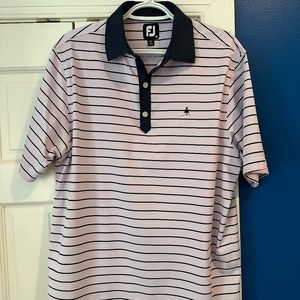 Footjoy Men’s Large Polo, NWOT, Course logo on chest, very lightweight polo